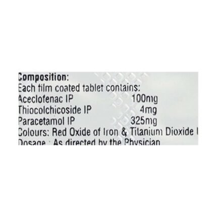 Buy ZERODOL TH MAX 4 Online at Classic Medico