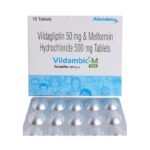 Buy VILDAMBIC M 500 Online at Classic Medico