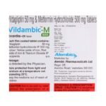 Buy VILDAMBIC M 500 Online at Classic Medico