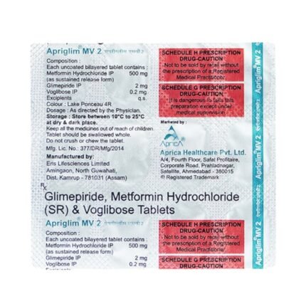 Buy APRIGLIM M2 Online at Classic Medico