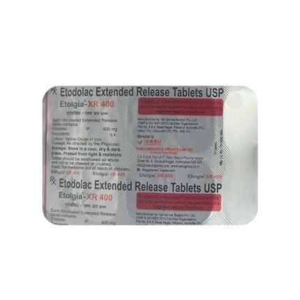 Buy ETOLGIA XR 400 Online at Classic Medico
