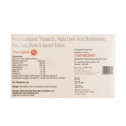 Buy NERVIJEN D3 Online at Classic Medico