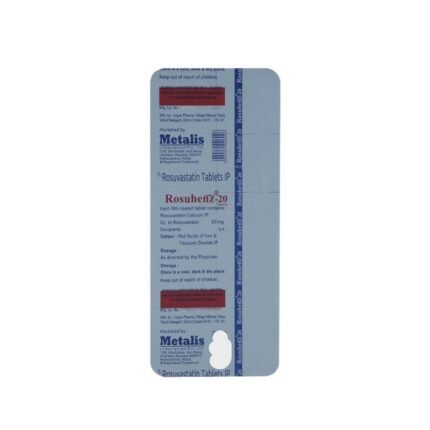 Buy ROSUHENZ 20 Online at Classic Medico