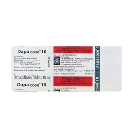 Buy DAPACOSE 10 Online at Classic Medico