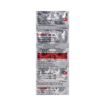 Buy ROSEDAY 40 Online at Classic Medico