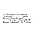 Buy DAPAONE 10 Online at Classic Medico