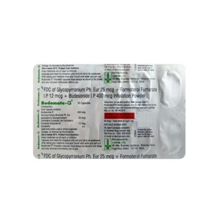 Buy BUDAMATE G Online at Classic Medico