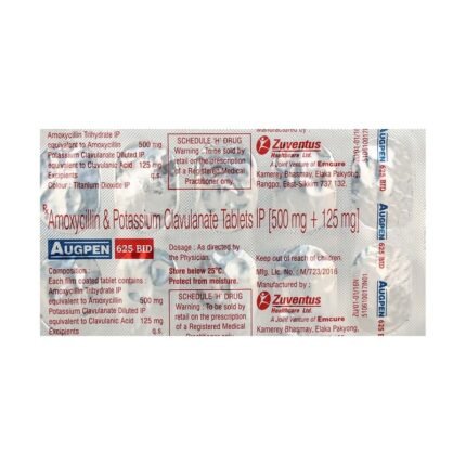 Buy AUGPEN 625 BID Online at Classic Medico