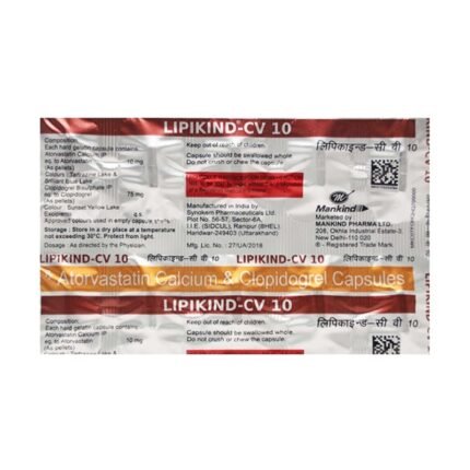 Buy LIPIKIND CV 10 Online at Classic Medico