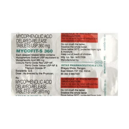 Buy MYCOFIT S 360 Online at Classic Medico