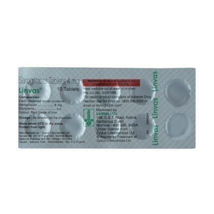 Buy LINVAS 4MG Online at Classic Medico