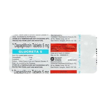 Buy GLUCRETA 5 Online at Classic Medico