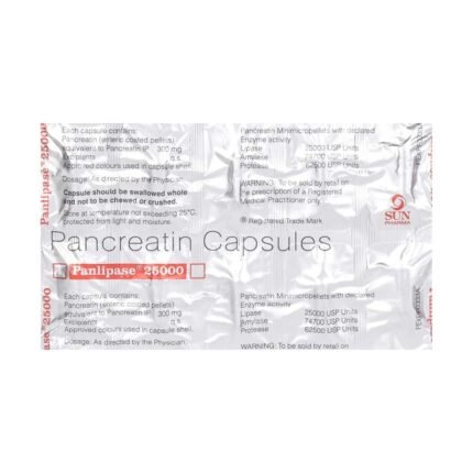 Buy PANLIPASE 25000 Online at Classic Medico