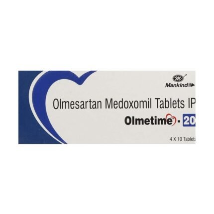 Buy OLMETIME 20 Online at Classic Medico
