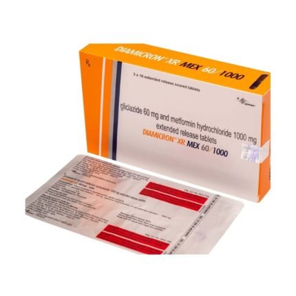 Buy DIAMICRON XR MEX 60/1000 Online at Classic Medico