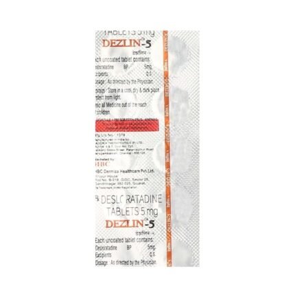 Buy DEZLIN 5 Online at Classic Medico