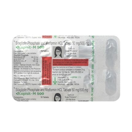 Buy LUPISIT M 500 Online at Classic Medico