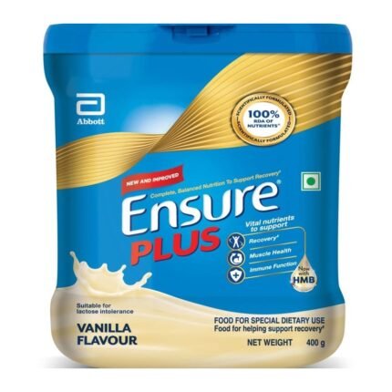 Buy Ensure Plus Vanilla 400Gm Online at Classic Medico