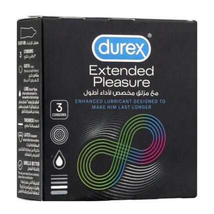 Buy Durex Extended Pleasure 3 Online at Classic Medico