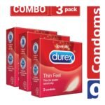 Buy Durex Feel Thin 3 Online at Classic Medico