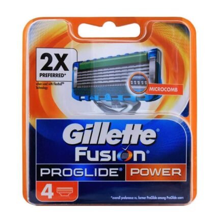 Buy Gillette Fusion Proglide Blades 4 Online at Classic Medico