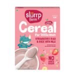 Buy Slurrp Cereal Strawberry Ragi Rice Milk 200G Online at Classic Medico