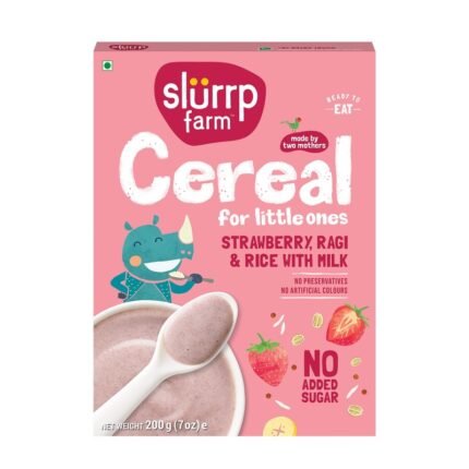 Buy Slurrp Cereal Strawberry Ragi Rice Milk 200G Online at Classic Medico