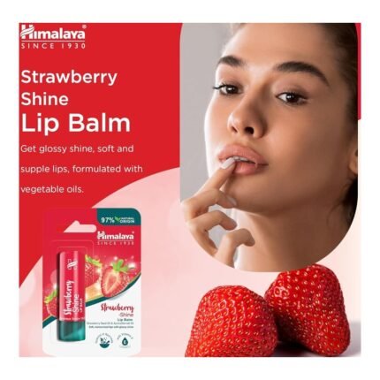 Buy Himalaya Lip Balm Strawberry 4G Online at Classic Medico