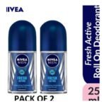 Buy Nivea Fresh Active Roll On 25Ml Online at Classic Medico
