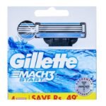 Buy Gillette Mach3 Start Blade (4) Online at Classic Medico