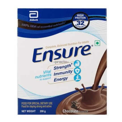 Buy Ensure Chocolate 200Gm Refill Online at Classic Medico