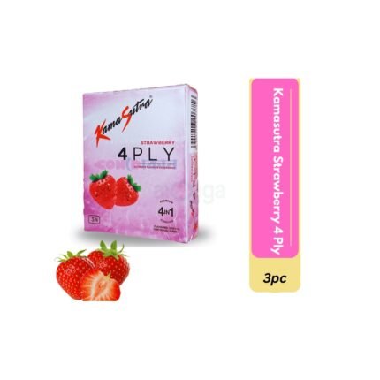 Buy Kamasutra Strawberry 3 Online at Classic Medico