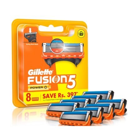 Buy Gillette Fusion Power Blades 8 Online at Classic Medico