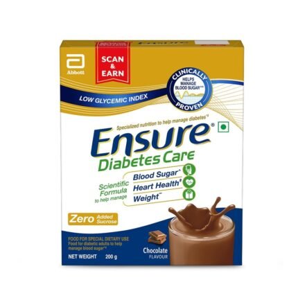 Buy Ensure Diabetic Chocolate 200Gm Online at Classic Medico