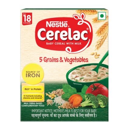 Buy Nestle Cerelac 5 Grains & Veg 300G Online at Classic Medico