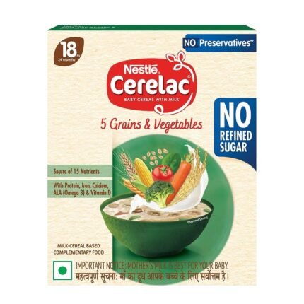 Buy Nestle Cerelac 5 Grains & Veg 300G Online at Classic Medico