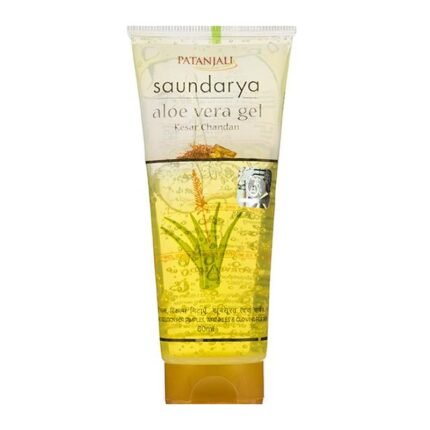 Buy Patanjali Saundarya Aloe Vera Gel Kesarchandan 60M Online at Classic Medico
