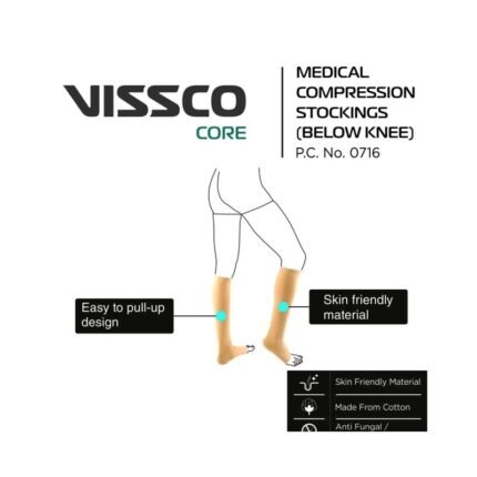 Buy Vissco Mc Stocking Below Knee L Online at Classic Medico
