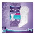 Buy Whisper Panty Liners Regular 40 Online at Classic Medico