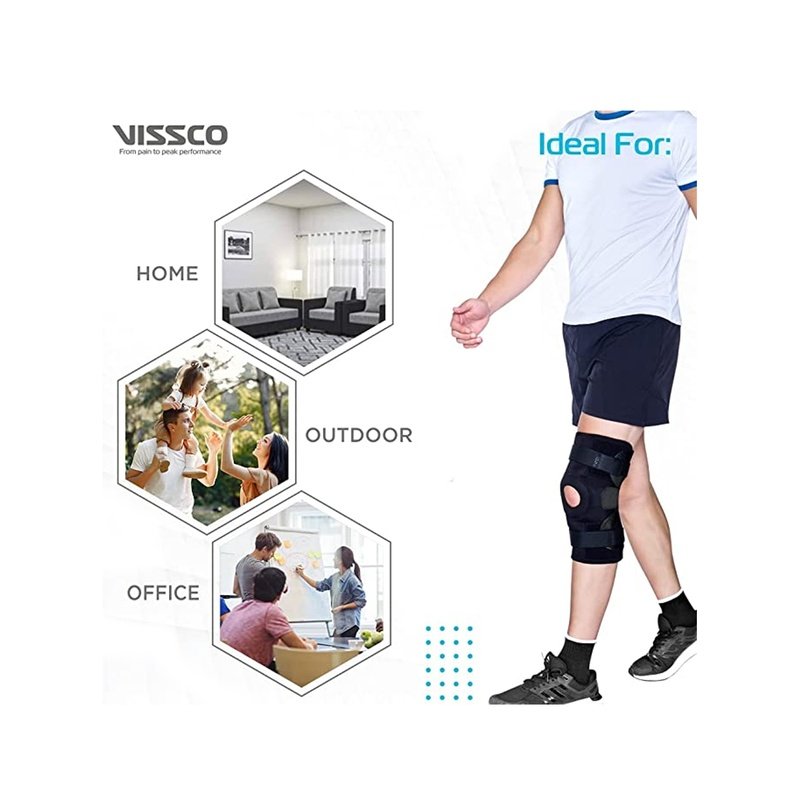 Vissco Hinged Open Patela Support M Buy Vissco Hinged Open Patela Support M Online at Classic Medico