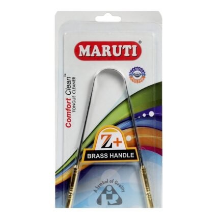 Buy Tongue Cleaner Steel+Brass Handle Comfort Z+ Online at Classic Medico