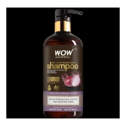 Buy Red Onion Black Seed Shampoo 500Ml Wow Online at Classic Medico