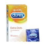 Buy Durex Extra Dots 10N Online at Classic Medico