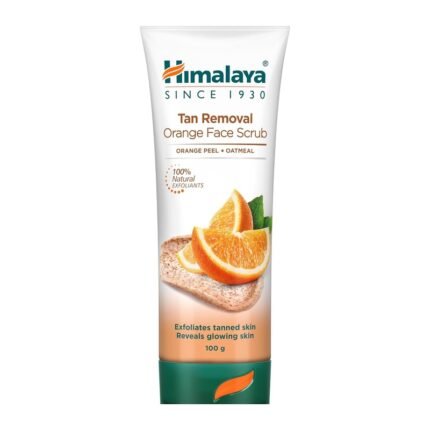 Buy Himalaya Tan Removal Orange Scrub 100G Online at Classic Medico