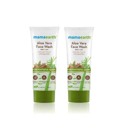 Buy Aloe Vera Face Wash 100Ml Mamaearth Online at Classic Medico