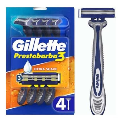 Buy Gillette Presto 3 Razor Online at Classic Medico