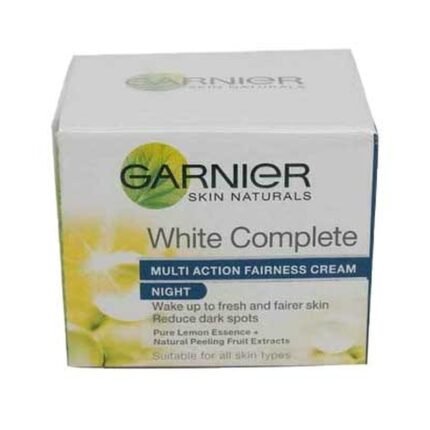 Buy Garnier White Complete Night Cream 40G Online at Classic Medico