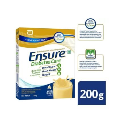 Buy Ensure Diabetic Vanilla 200Gm Online at Classic Medico