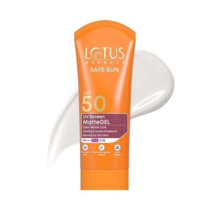 Buy Lotus Uv Screen Matte Gel Spf50 50Gm Online at Classic Medico