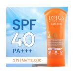 Buy Lotus 3 In 1 Matte Look Daily Sunscreen Spf40 50Gm Online at Classic Medico